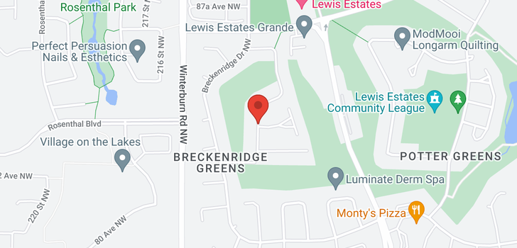 map of 2031 Brennan Crescent NW